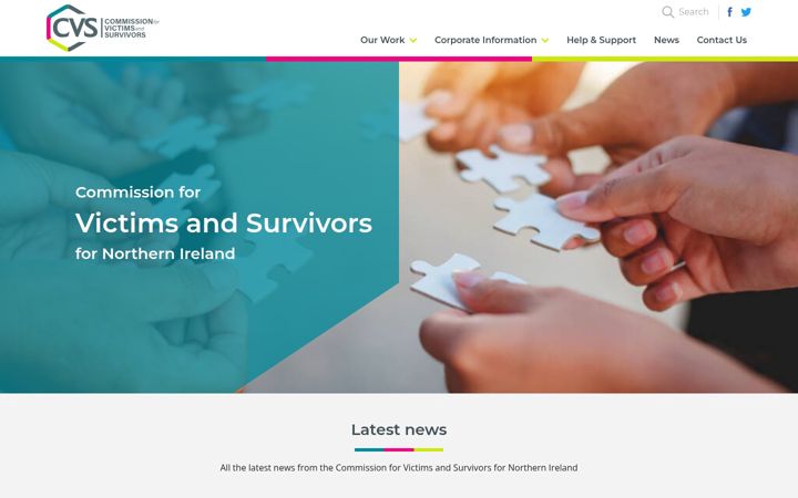 Screenshot von cvsni.org
