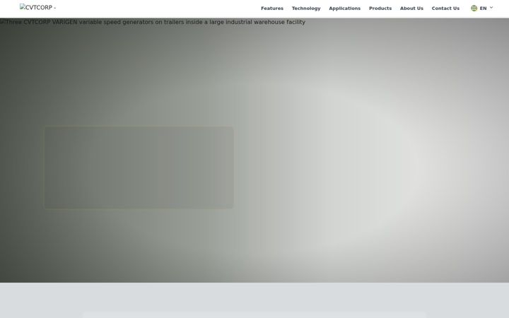 Screenshot of cvtcorp.com
