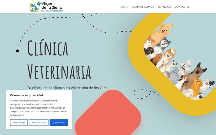 Screenshot of cvvirgendelasierra.es