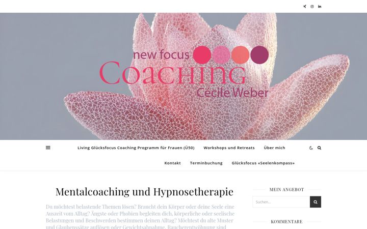 Screenshot of cw-coaching.ch