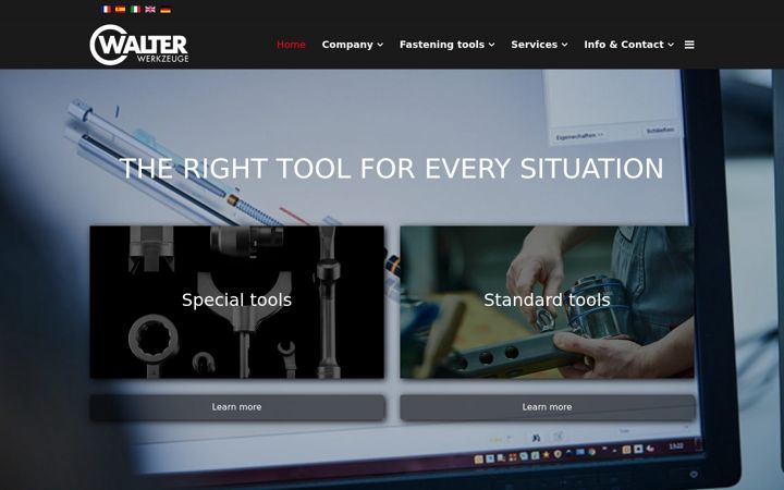 Screenshot of cwalter.de