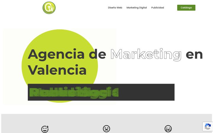 Screenshot of cwcomunicacion.com