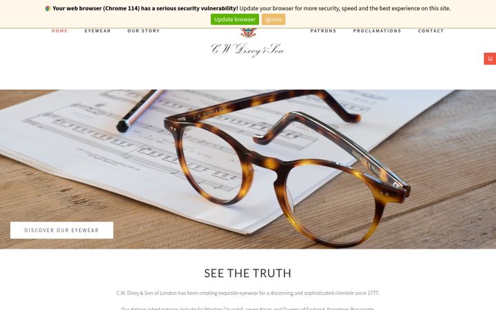 Screenshot of cwdixeyandson.com