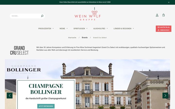 Screenshot of cwdwein.de