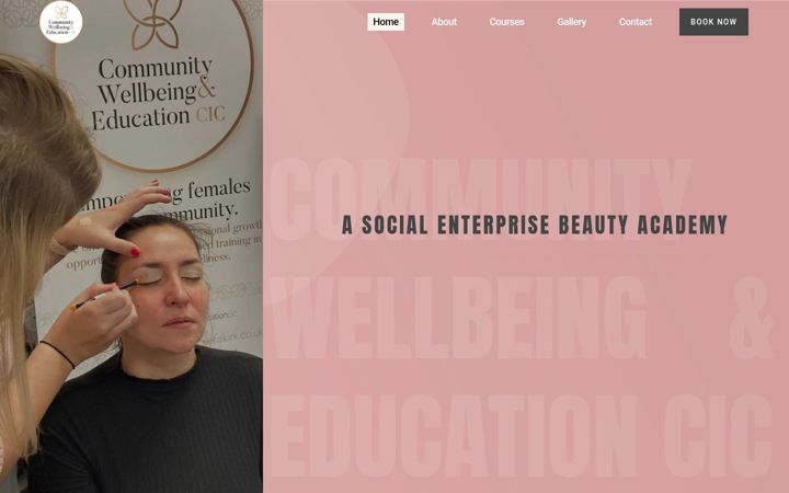 Screenshot of cwefalkirk.co.uk