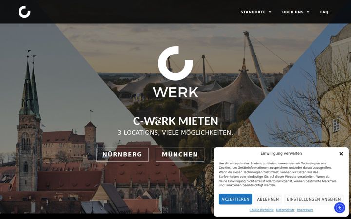 Screenshot of cwerk.eu