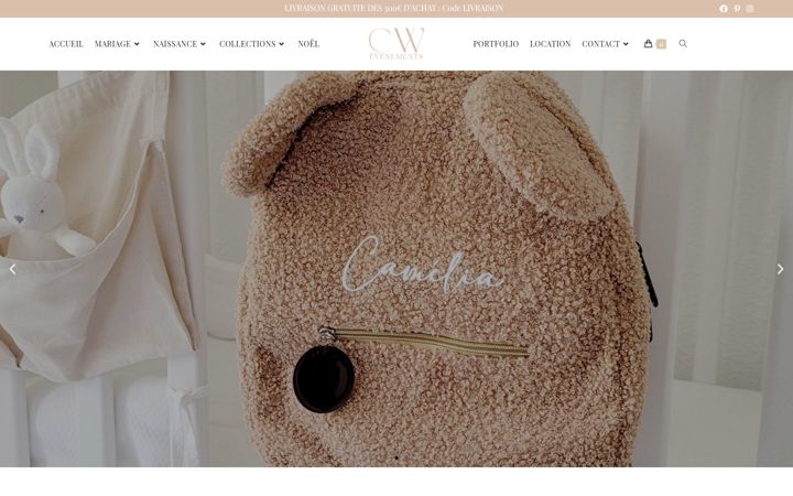 Screenshot of cwevenements.com