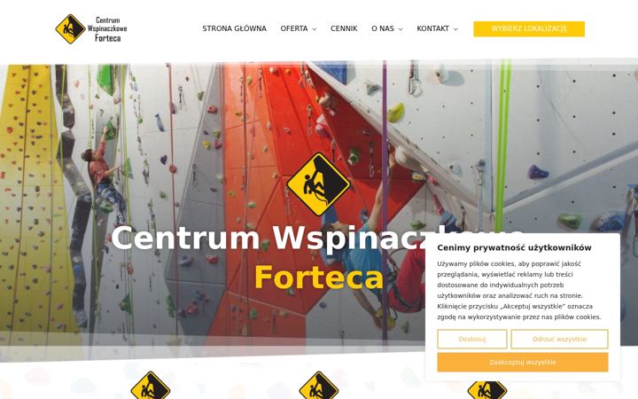 Zrzut ekranu cwf.pl