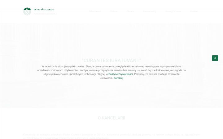 Screenshot of cwiertnia-adwokat.pl