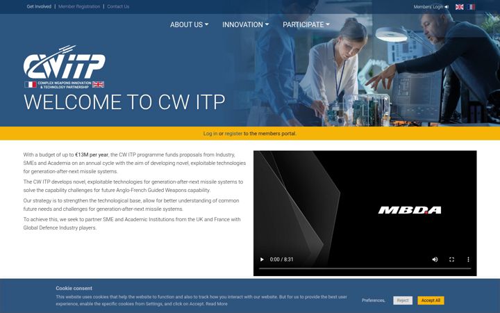 Screenshot of cwitp.com