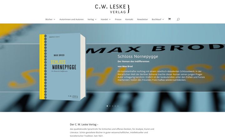 Screenshot of cwleske.de