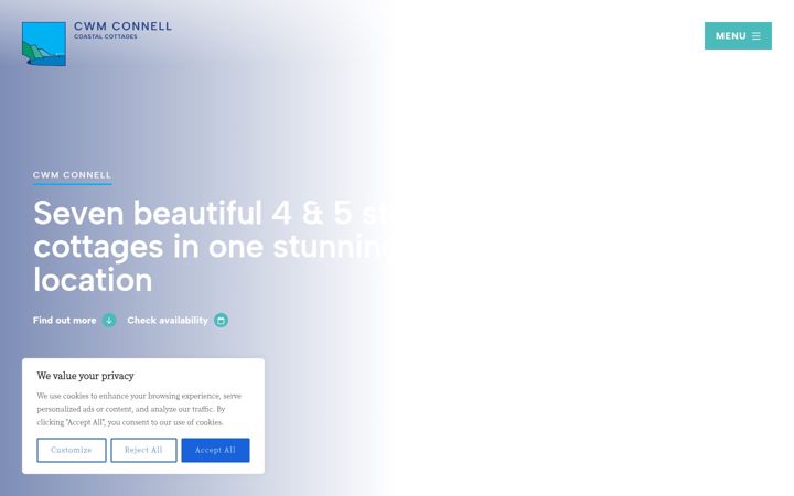 Screenshot di cwmconnell.co.uk