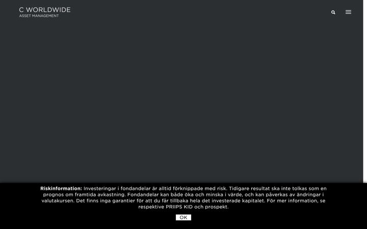 Screenshot di cworldwide.se