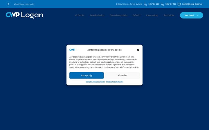 Skjermbilde av cwp-logan.pl