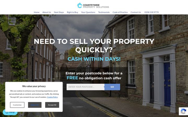 Screenshot von cwpsolutions.co.uk