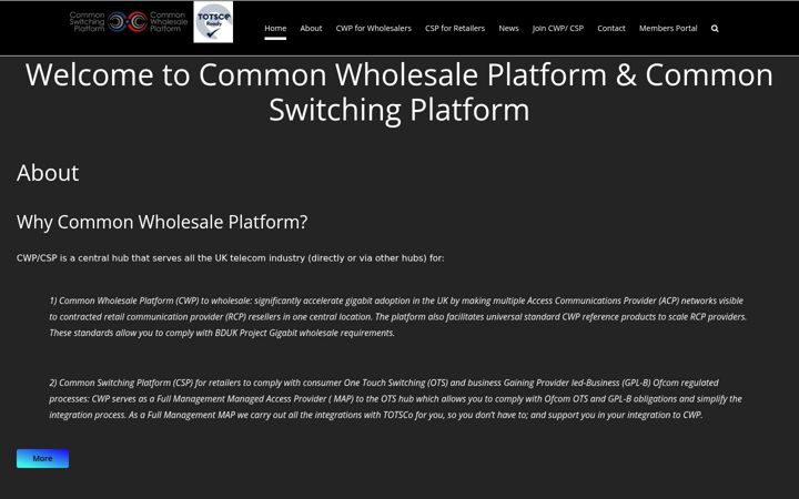 Screenshot of cwpuk.org