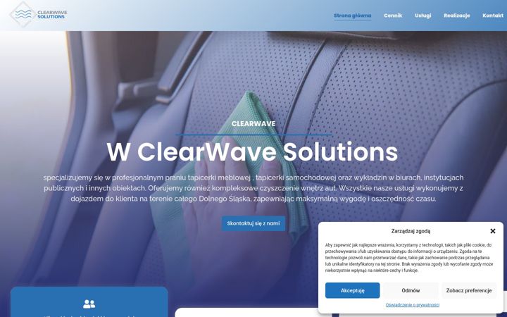 Screenshot of cwsolutions.pl