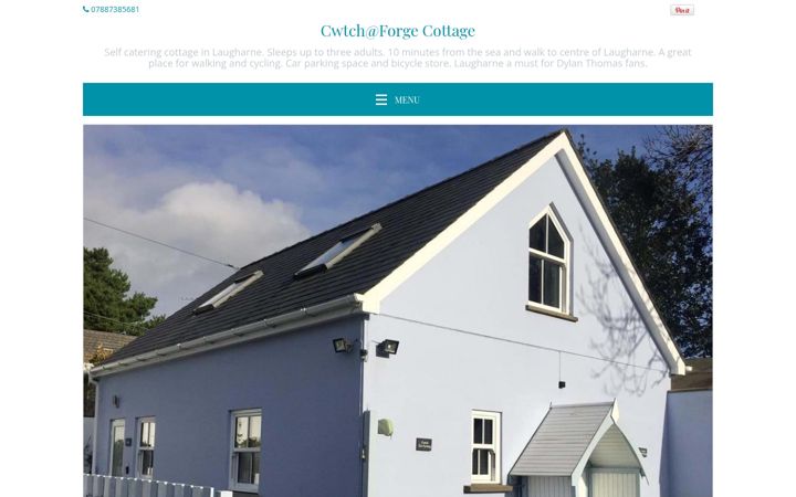Screenshot von cwtchatforgecottage.co.uk