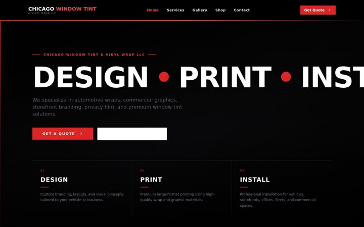 Screenshot of cwtgraphics.com