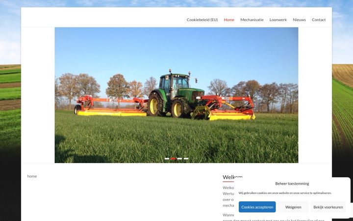 Screenshot ta' cwvlievelde.nl