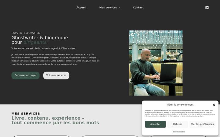 Screenshot of cx-consultant.fr