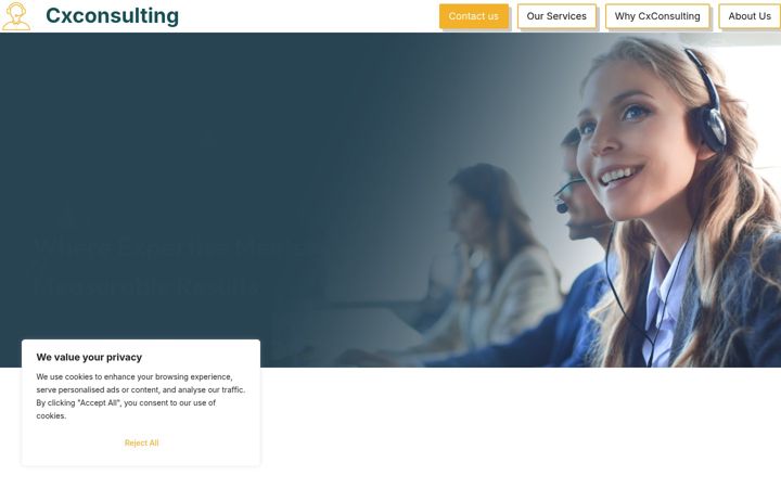 Screenshot di cxconsulting.si