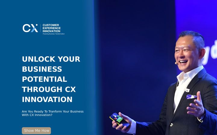 Screenshot of cxinnovate.net