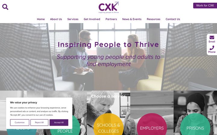 Screenshot of cxk.org
