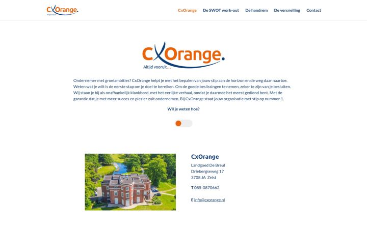 Screenshot of cxogroep.nl