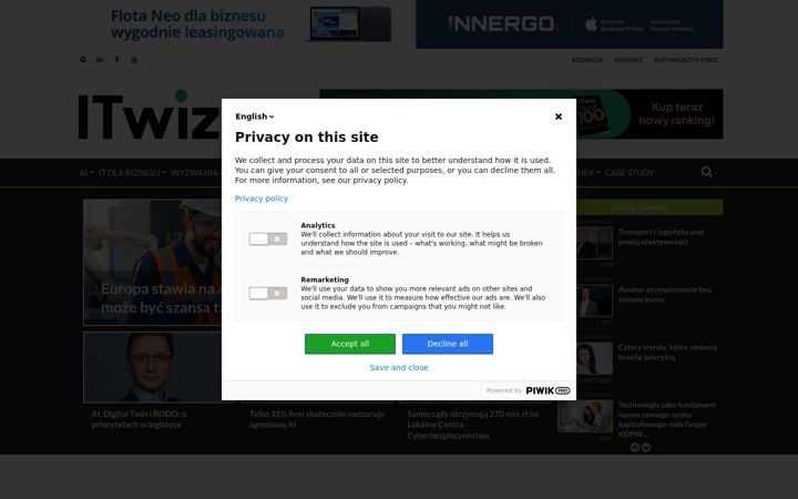 Screenshot of cxohub.pl