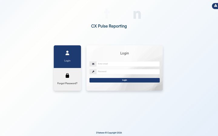 Screenshot of cxpulsereporting.com