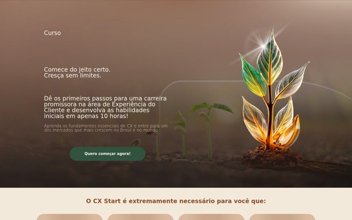 Screenshot of cxstart.com