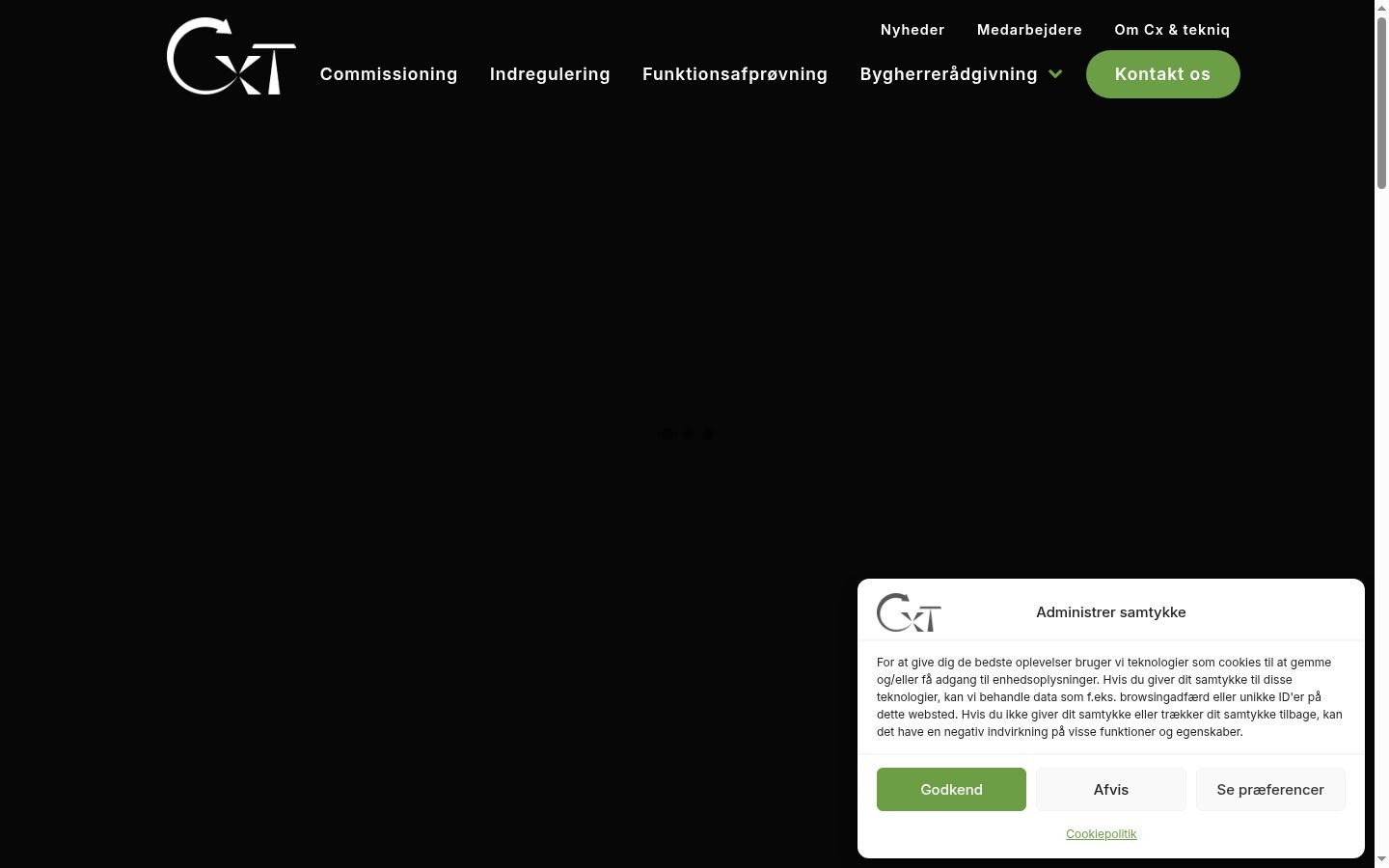 Sutikimo reklamjuostės, rodytos prieš bet kokią sąveiką, ekrano kopija