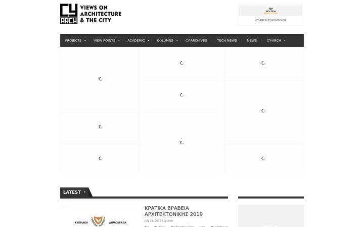 Screenshot of cy-arch.com