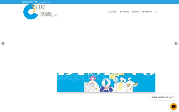 Captură de ecran a cyan.es