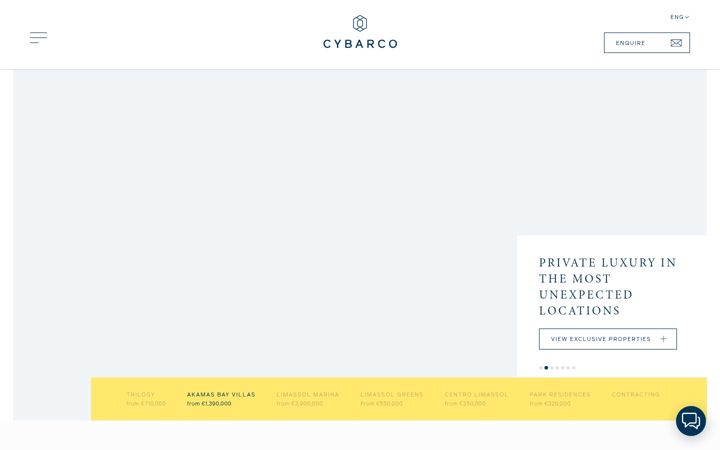 Screenshot of cybarco.com
