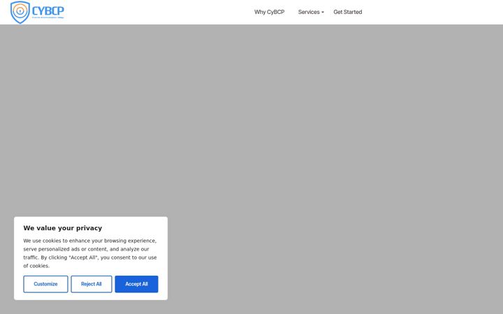 Screenshot of cybcp.com
