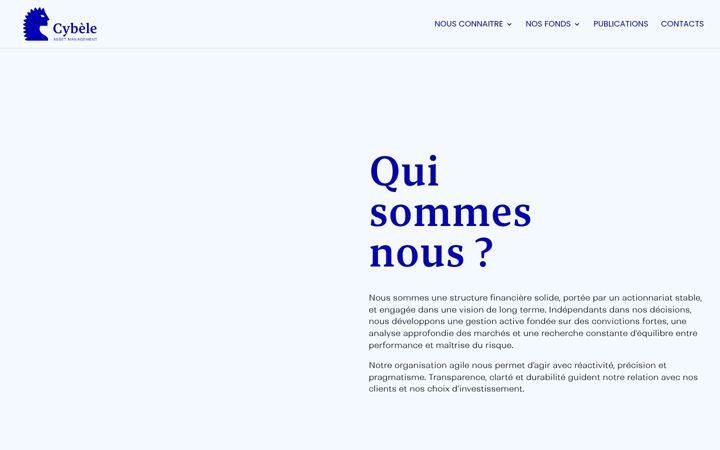 Screenshot of cybele-am.com