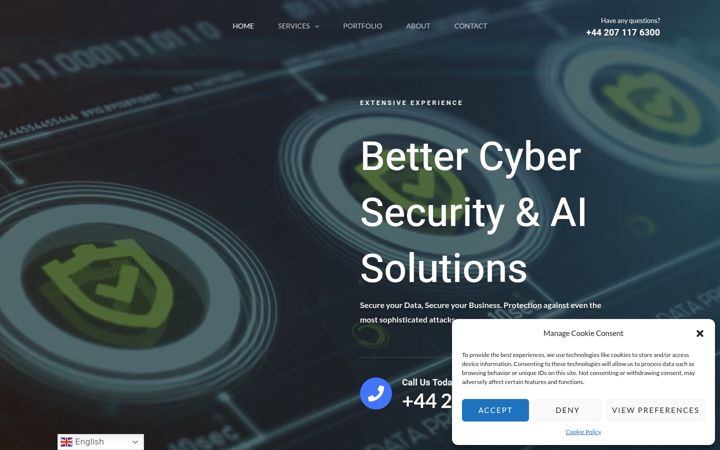 Screenshot of cyber-bolt.com
