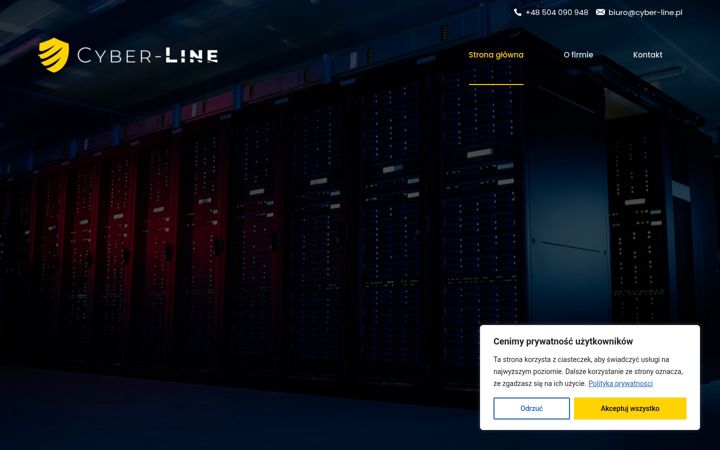 Skjermbilde av cyber-line.pl