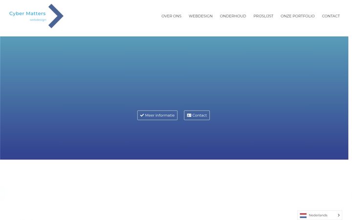 Screenshot of cyber-matters.nl