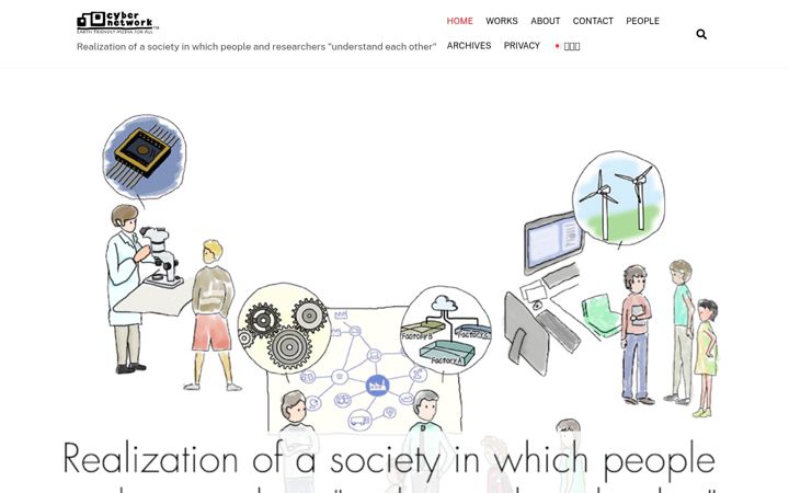 Ekrano kopija cyber-net.jp