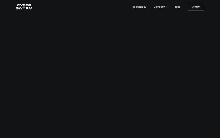Screenshot of cyber-swarm.net