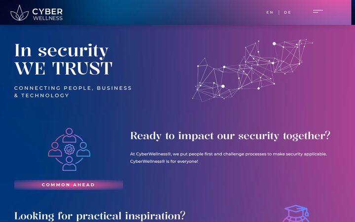 Screenshot του cyber-wellness.io