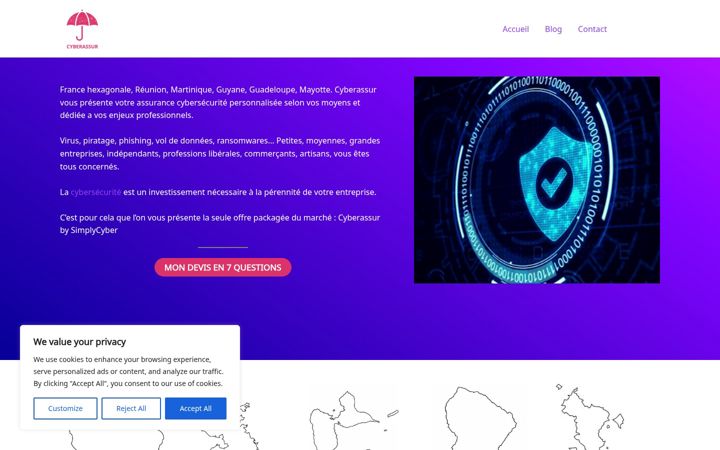 Screenshot του cyberassur.io