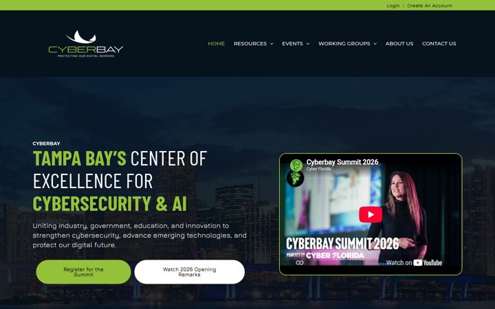 Screenshot von cyberbay.org