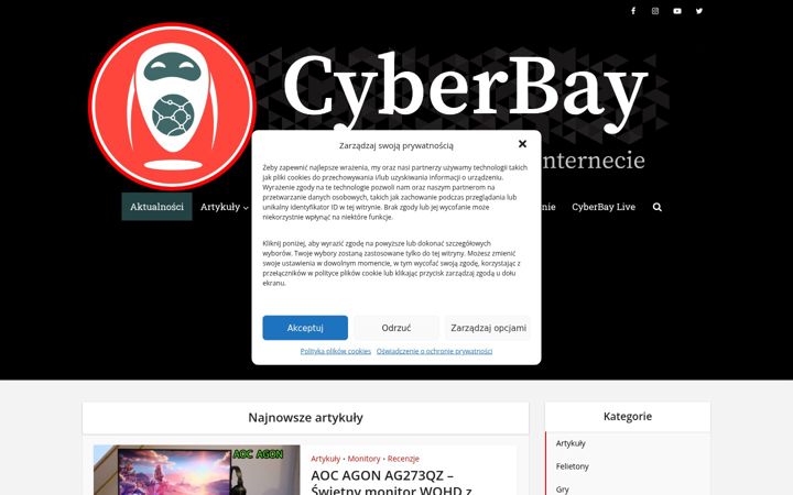 Screenshot of cyberbay.pl