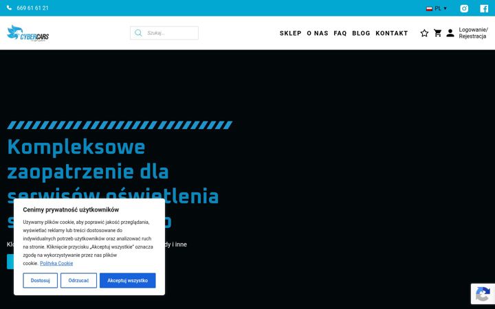 Skjermbilde av cybercars.pl