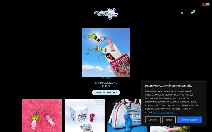 Screenshot of cybercharms.pl