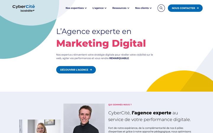 Screenshot von cybercite.fr